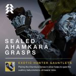 sealed ahamkara destiny taken king
