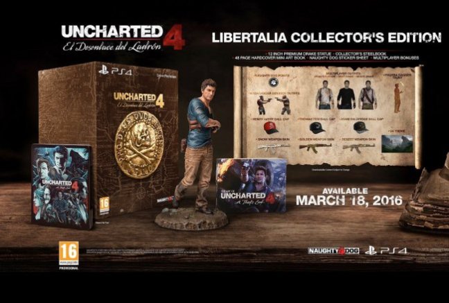 uncharted 4 libertalia collectors edition