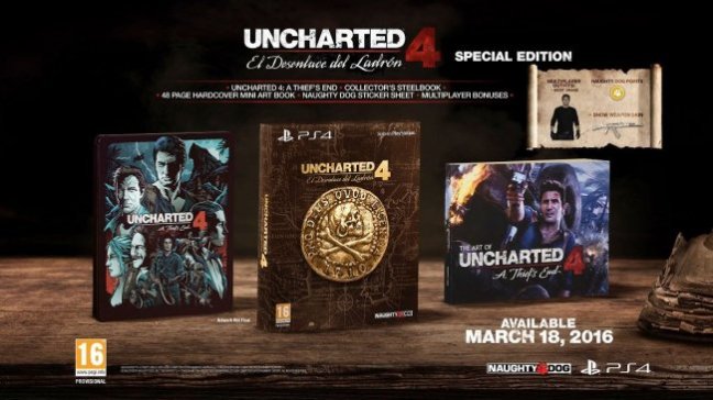 uncharted 4 special edition
