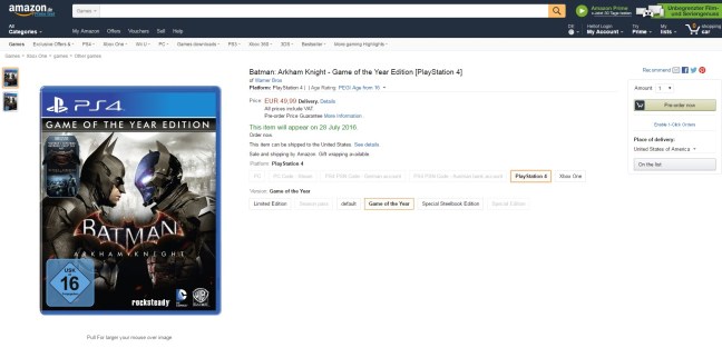 batman arkham knight goty edition