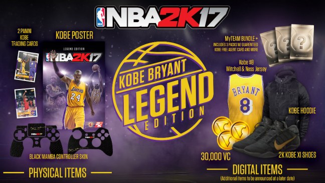nba 2k17 legend edition
